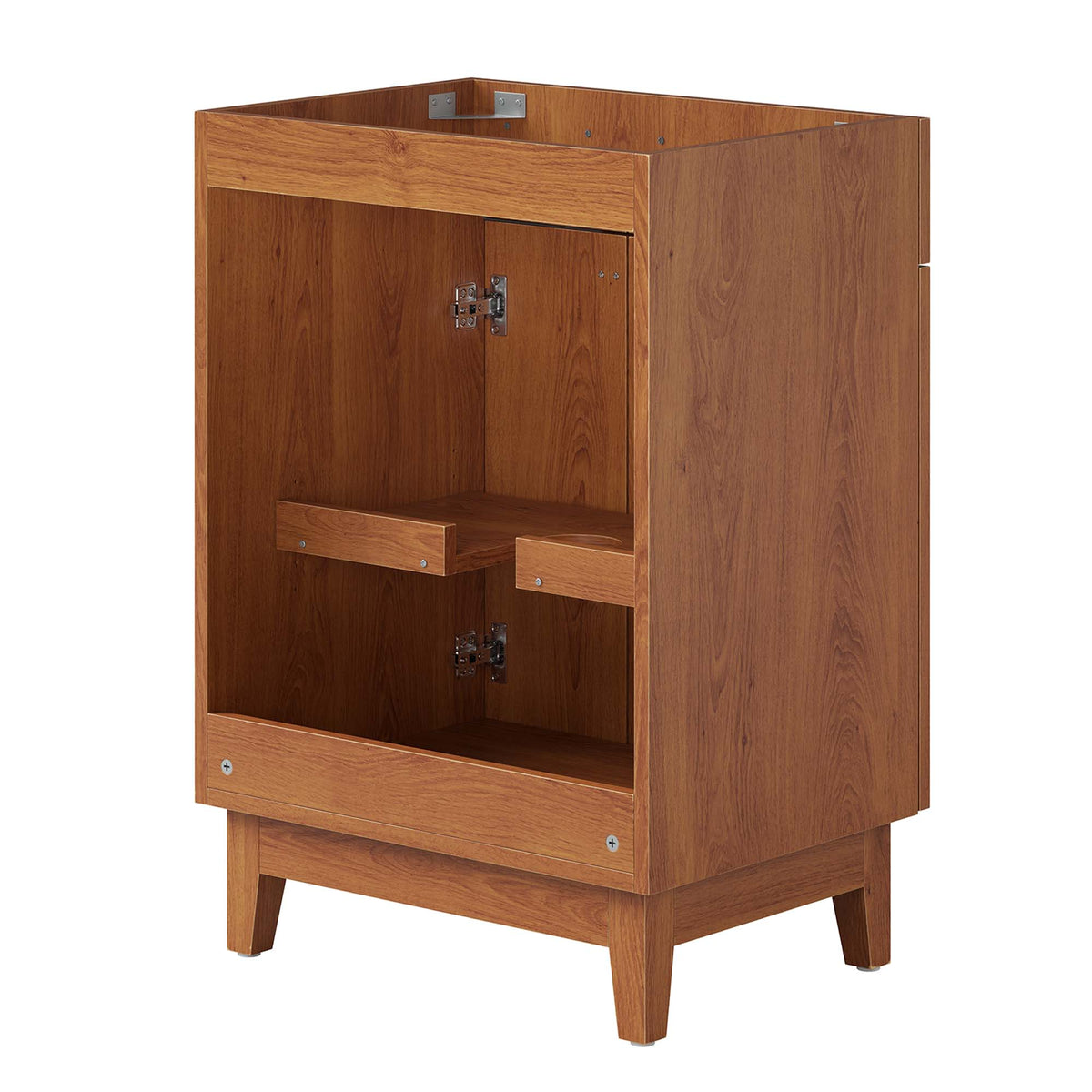 Miles 24" Bathroom Vanity Cabinet (Sink Basin Not Included) - Walnut