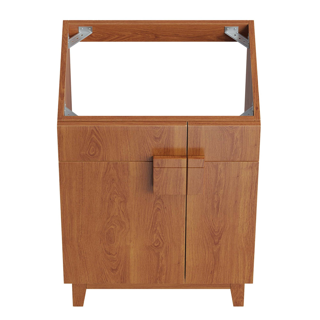 Miles 24" Bathroom Vanity Cabinet (Sink Basin Not Included) - Walnut