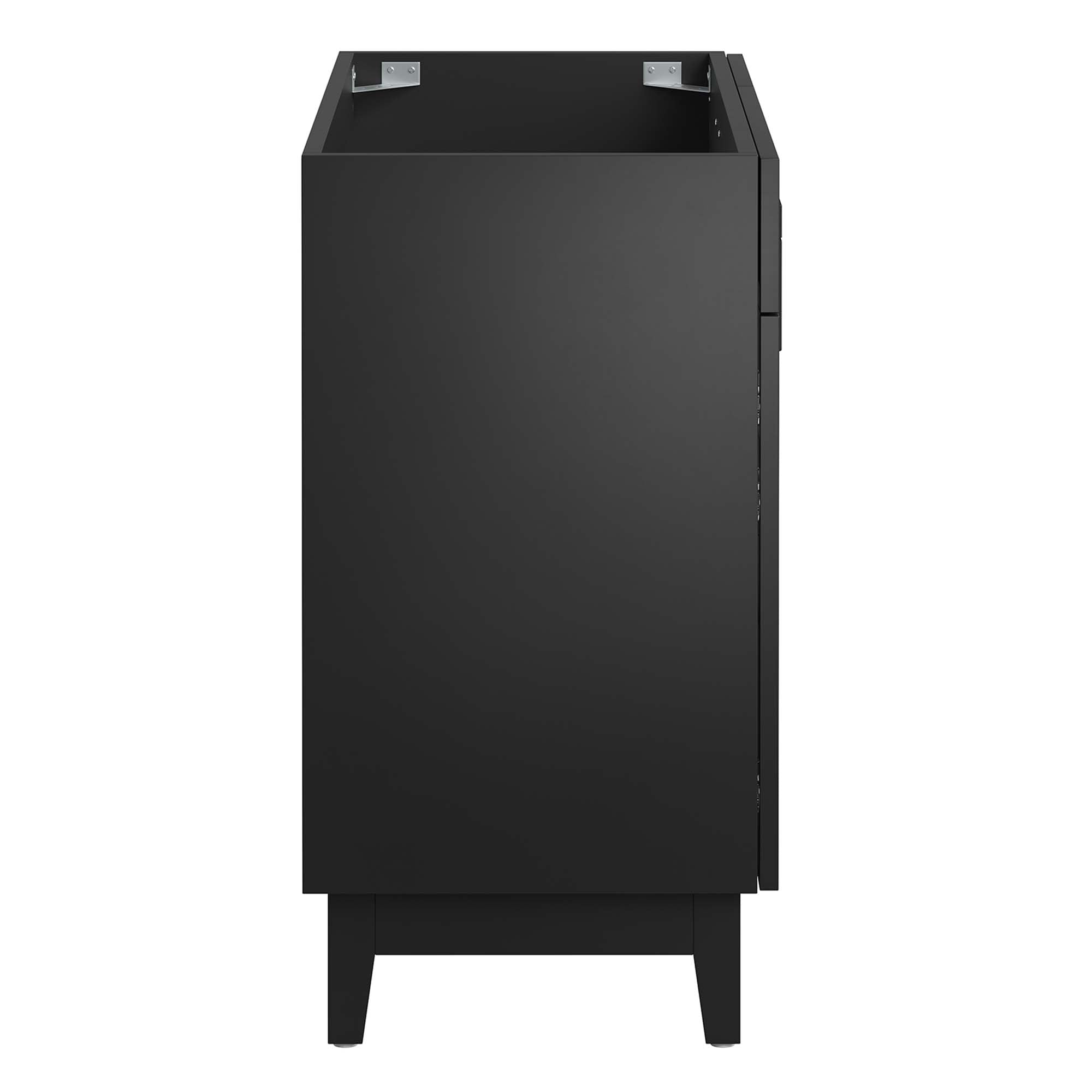 Miles 36" Bathroom Vanity Cabinet (Sink Basin Not Included) - Black