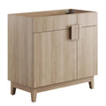 Miles 36" Bathroom Vanity Cabinet (Sink Basin Not Included) - Oak