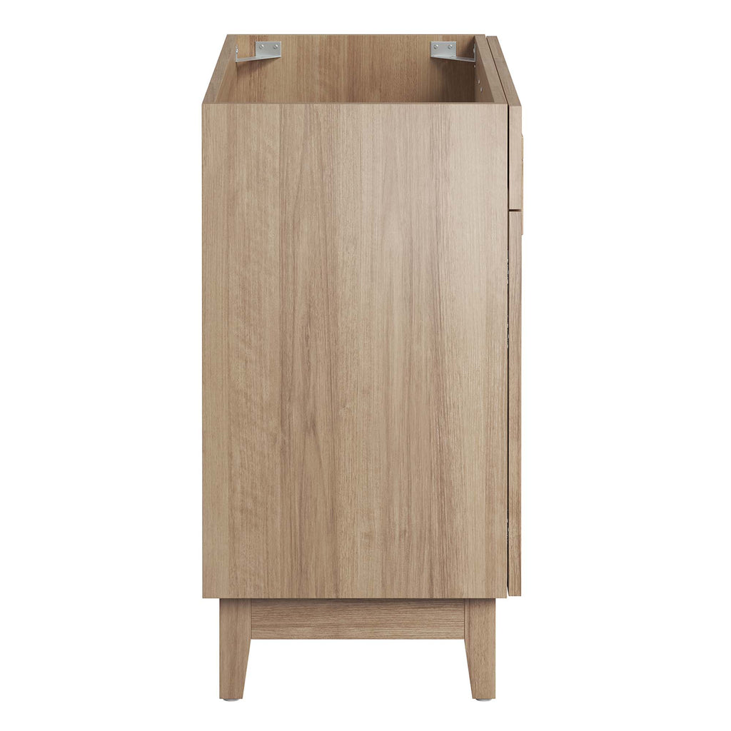 Miles 36" Bathroom Vanity Cabinet (Sink Basin Not Included) - Oak