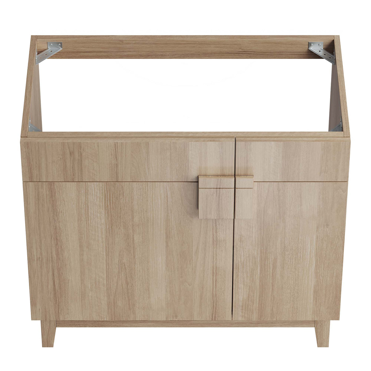 Miles 36" Bathroom Vanity Cabinet (Sink Basin Not Included) - Oak