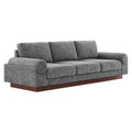 Oasis Upholstered Fabric Sofa - Gray