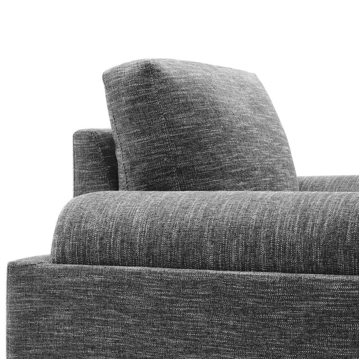 Oasis Upholstered Fabric Armchair - Gray