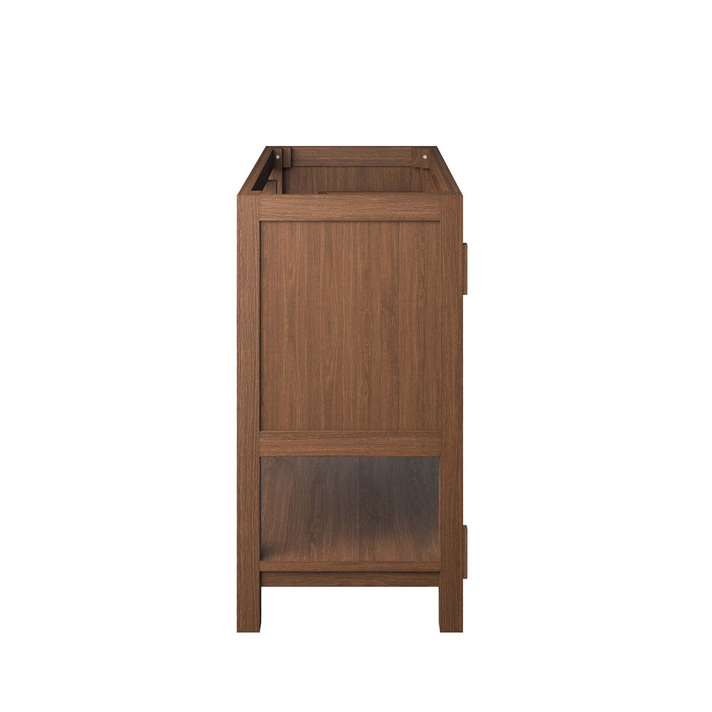 Ashlyn 36" Wood Bathroom Vanity Cabinet (Sink Basin Not Included) - Walnut