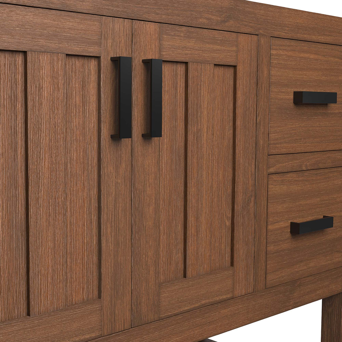Ashlyn 36" Wood Bathroom Vanity Cabinet (Sink Basin Not Included) - Walnut