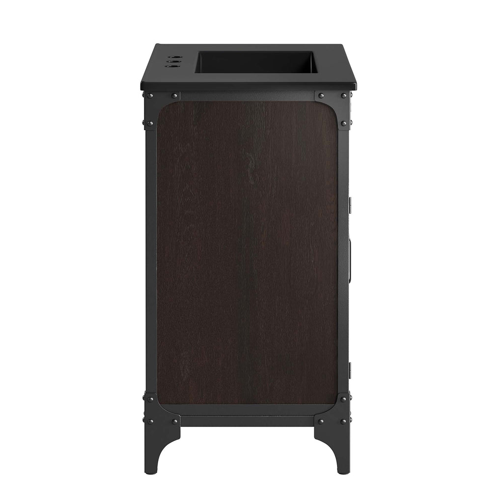 Steamforge 30" Bathroom Vanity - Black Black