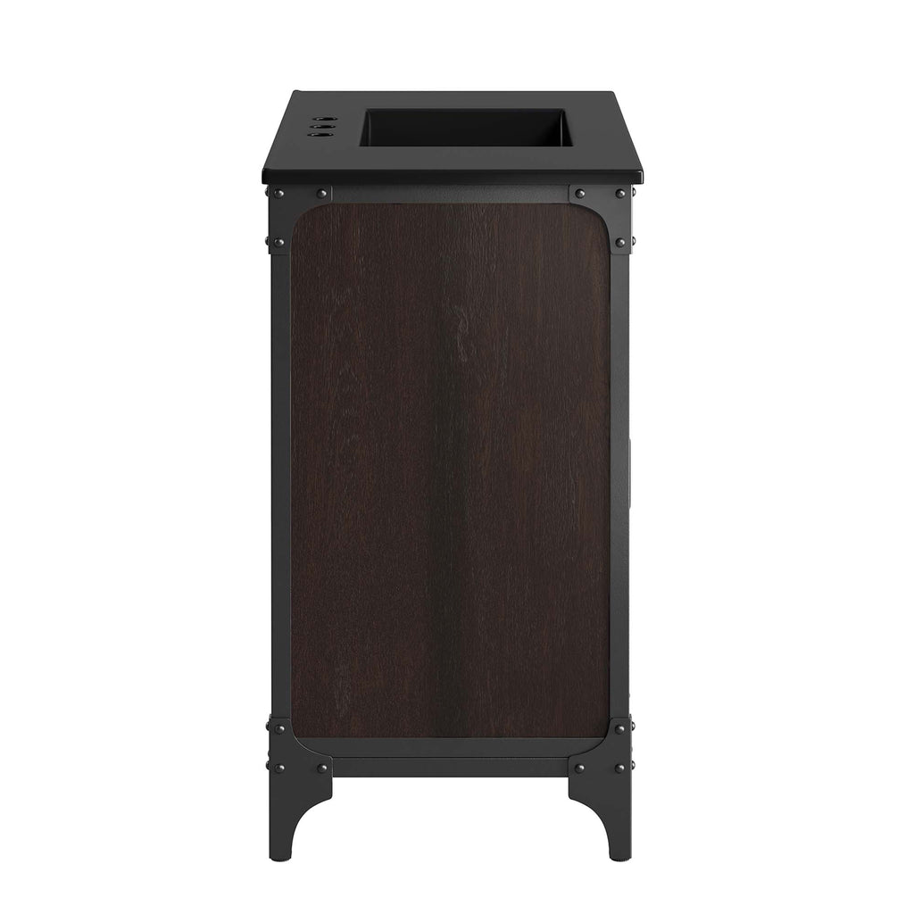 Steamforge 36" Bathroom Vanity - Black Black