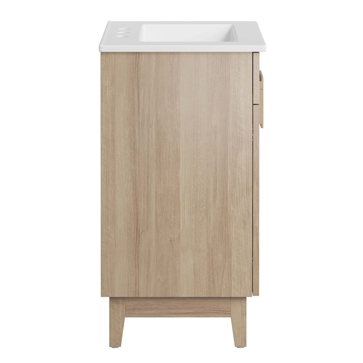 Miles 24" Bathroom Vanity - White Oak