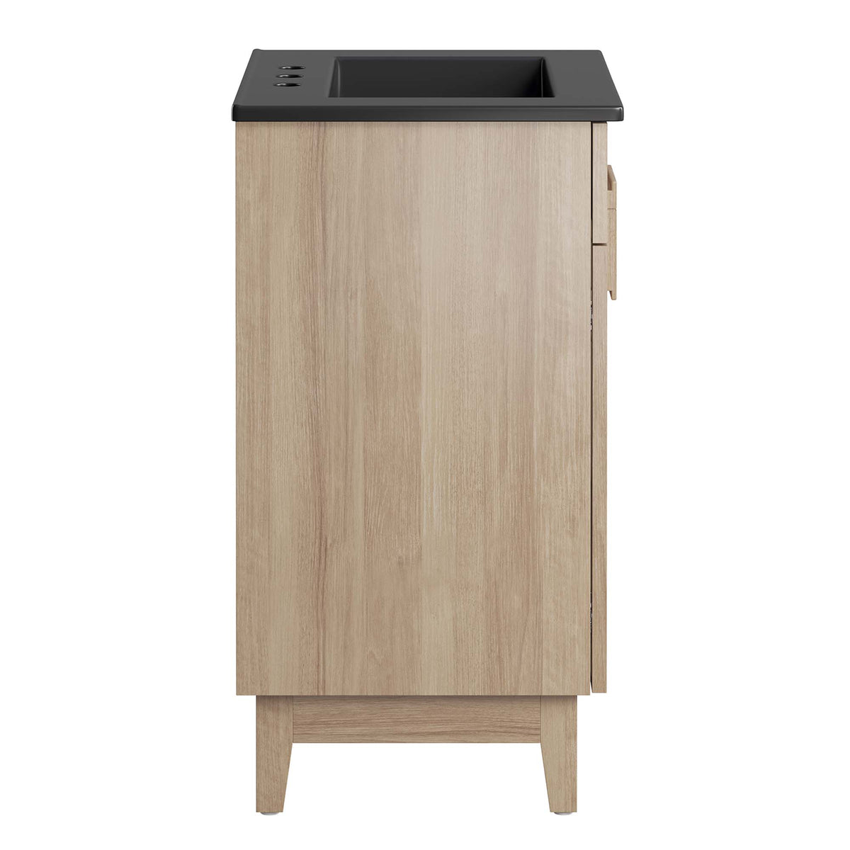 Miles 24" Bathroom Vanity - Black Oak