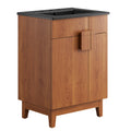 Miles 24" Bathroom Vanity - Black Walnut