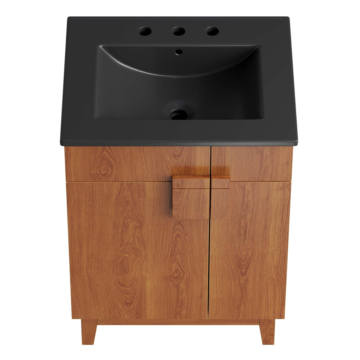 Miles 24" Bathroom Vanity - Black Walnut