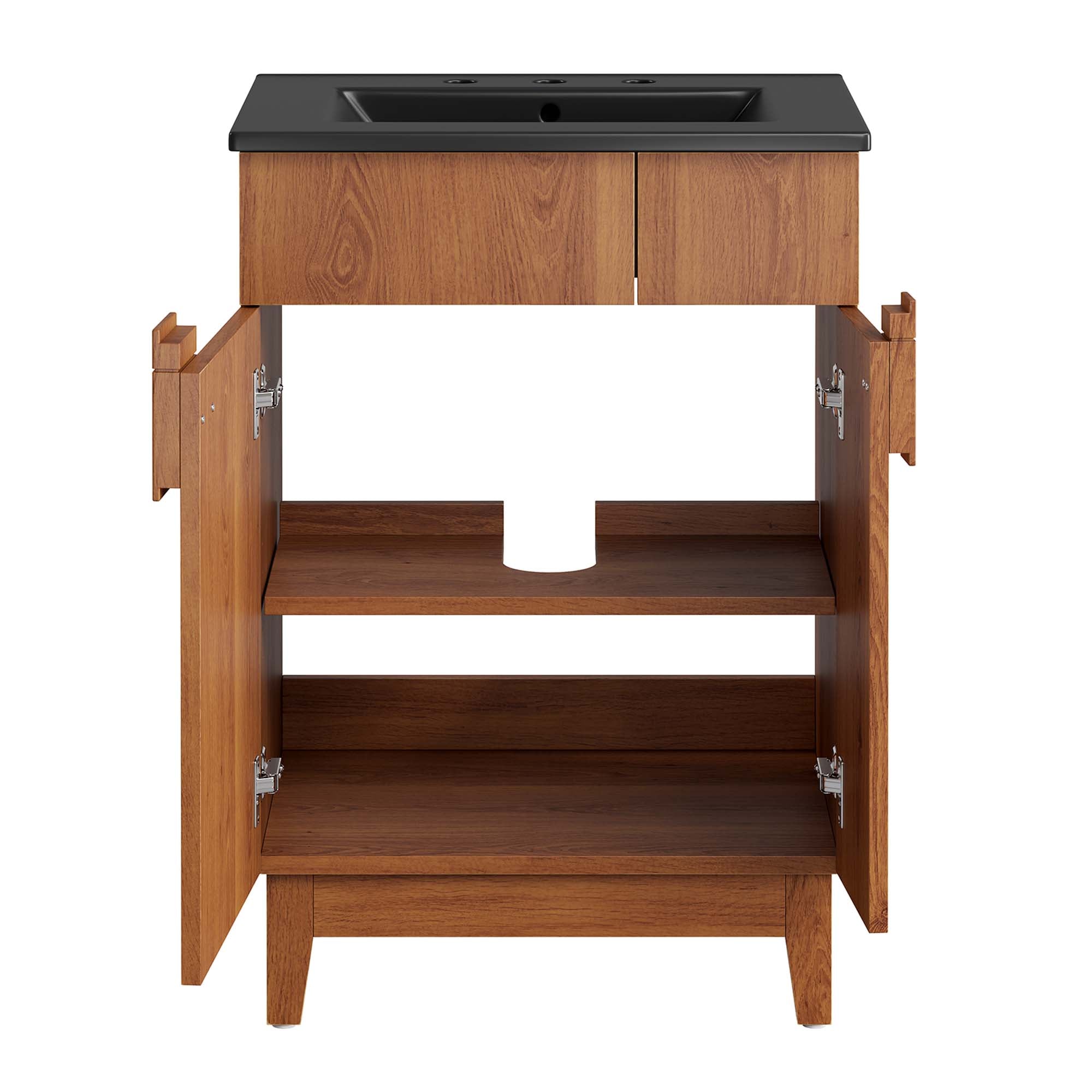 Miles 24" Bathroom Vanity - Black Walnut