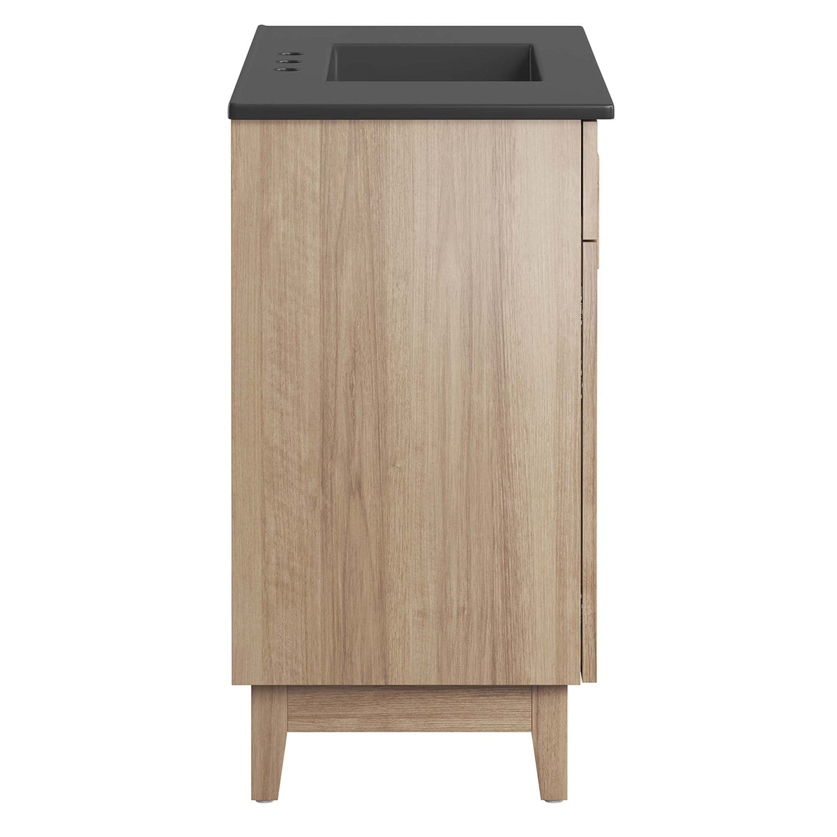Miles 36" Bathroom Vanity - Black Oak