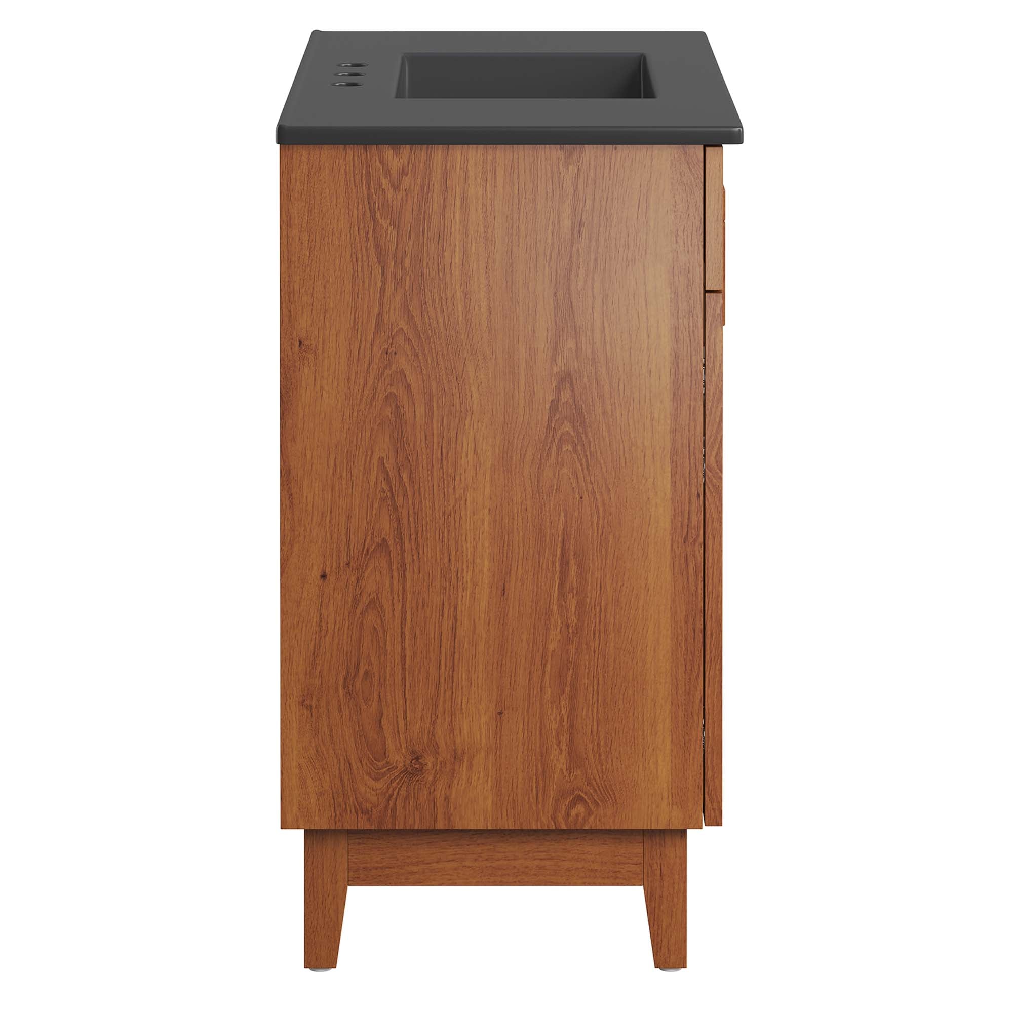 Miles 36" Bathroom Vanity - Black Walnut