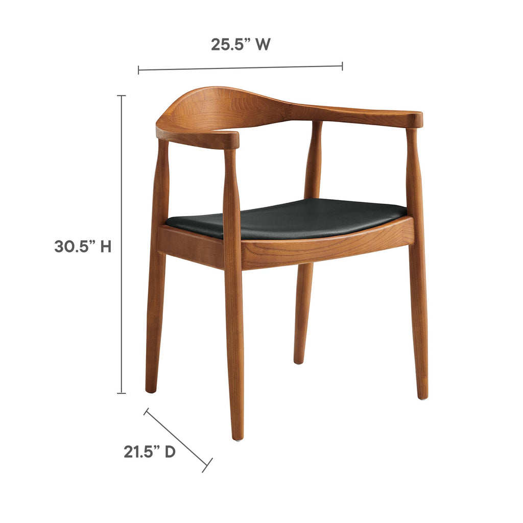 Presidential Dining Armchair - Black