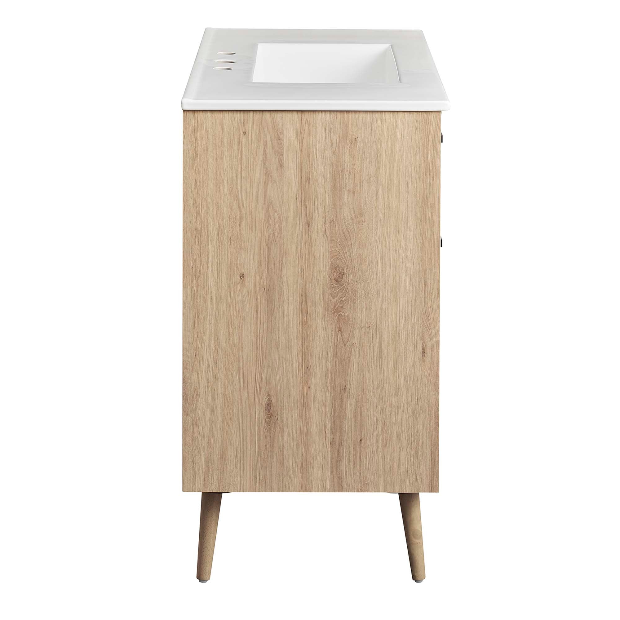 Maverick 36" Bathroom Vanity - White Oak