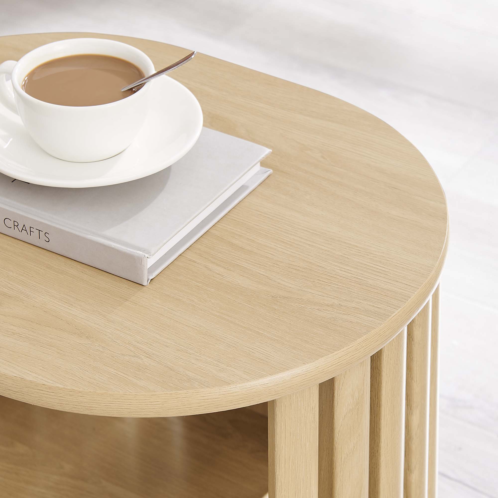 Fortitude Side Table - Oak