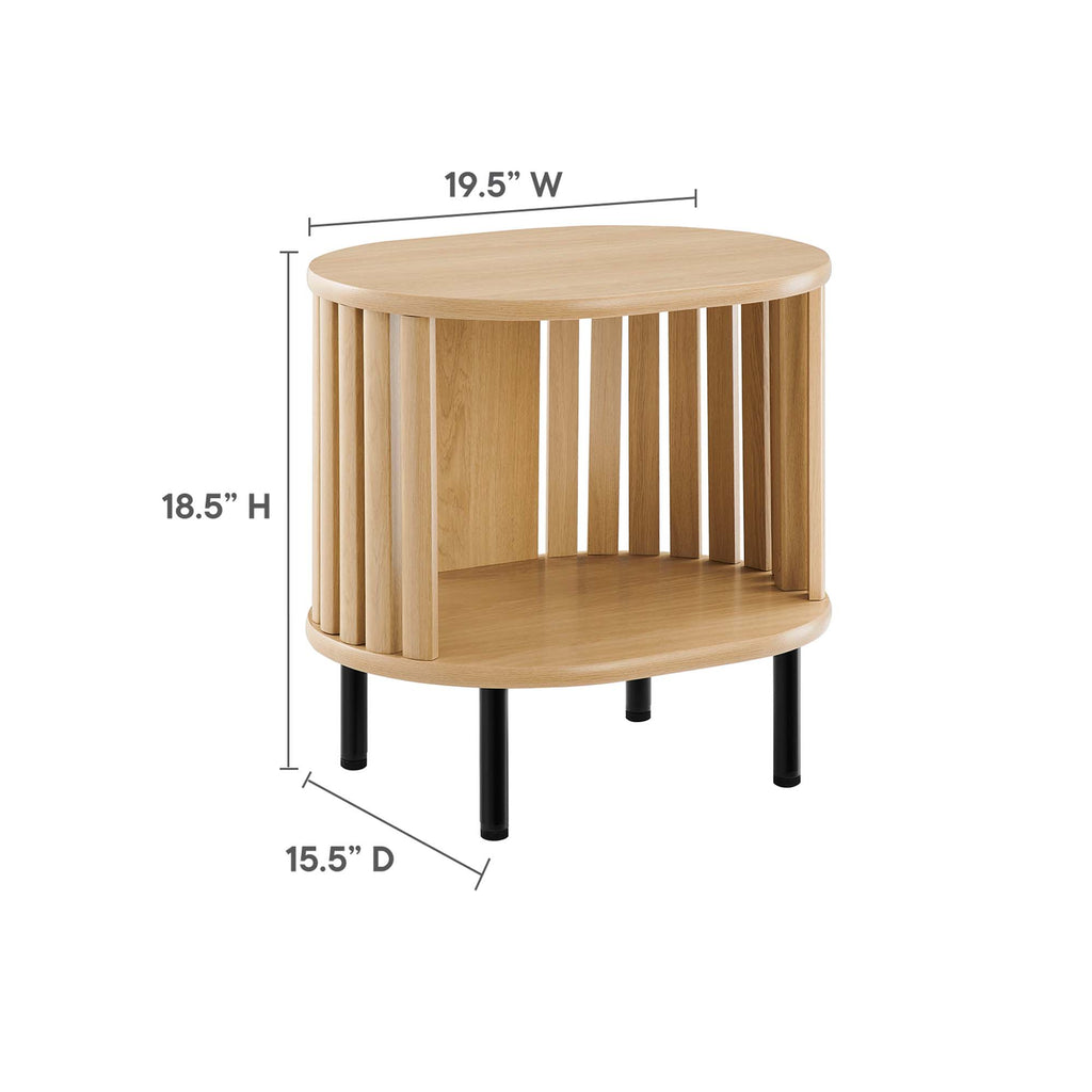 Fortitude Side Table - Oak