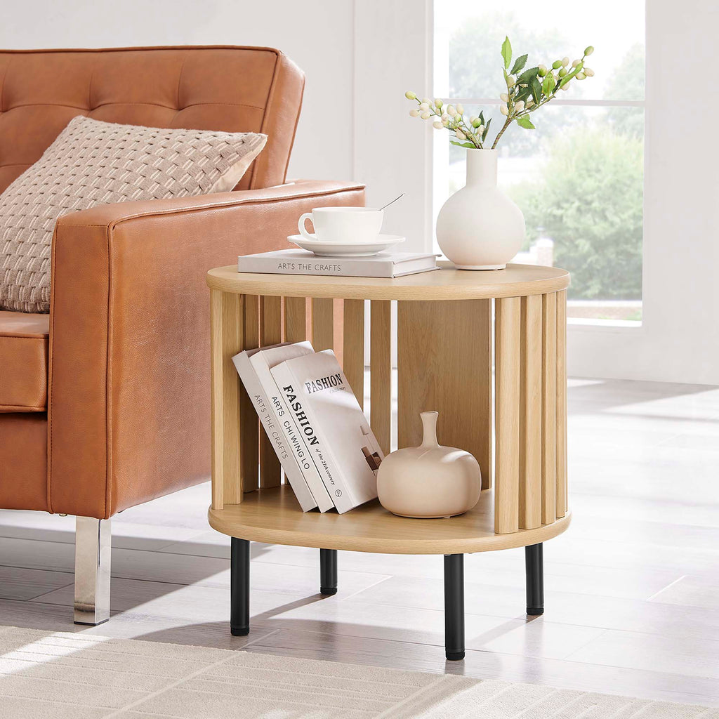 Fortitude Side Table - Oak