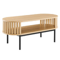 Fortitude Wood Coffee Table - Oak