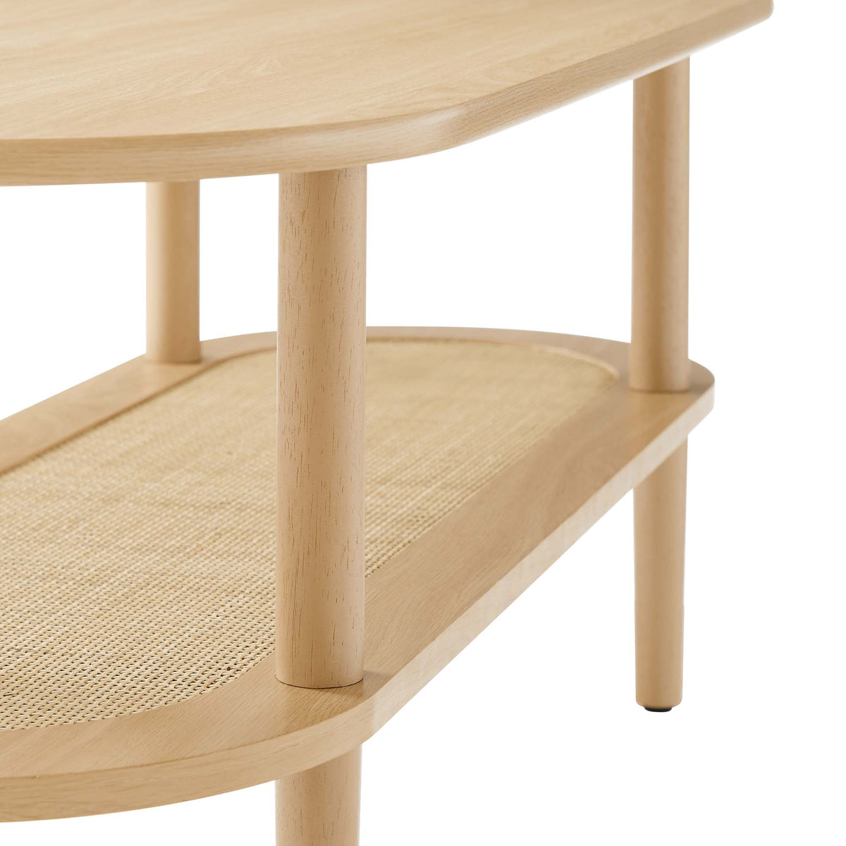 Torus Oval Coffee Table - Oak