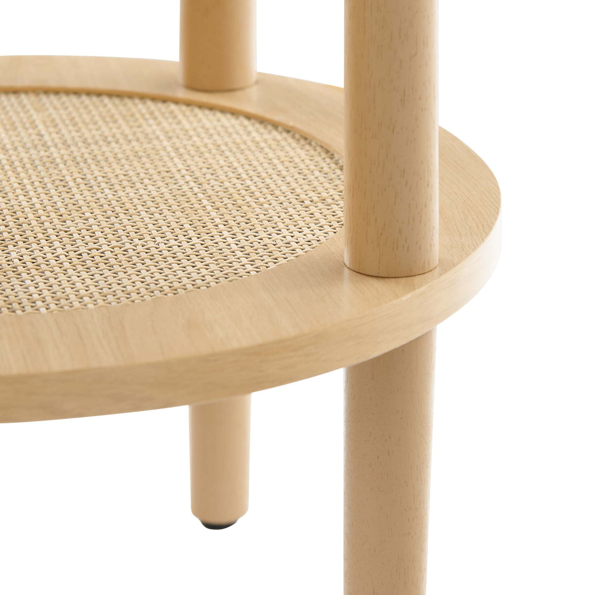 Torus Round Side Table - Oak