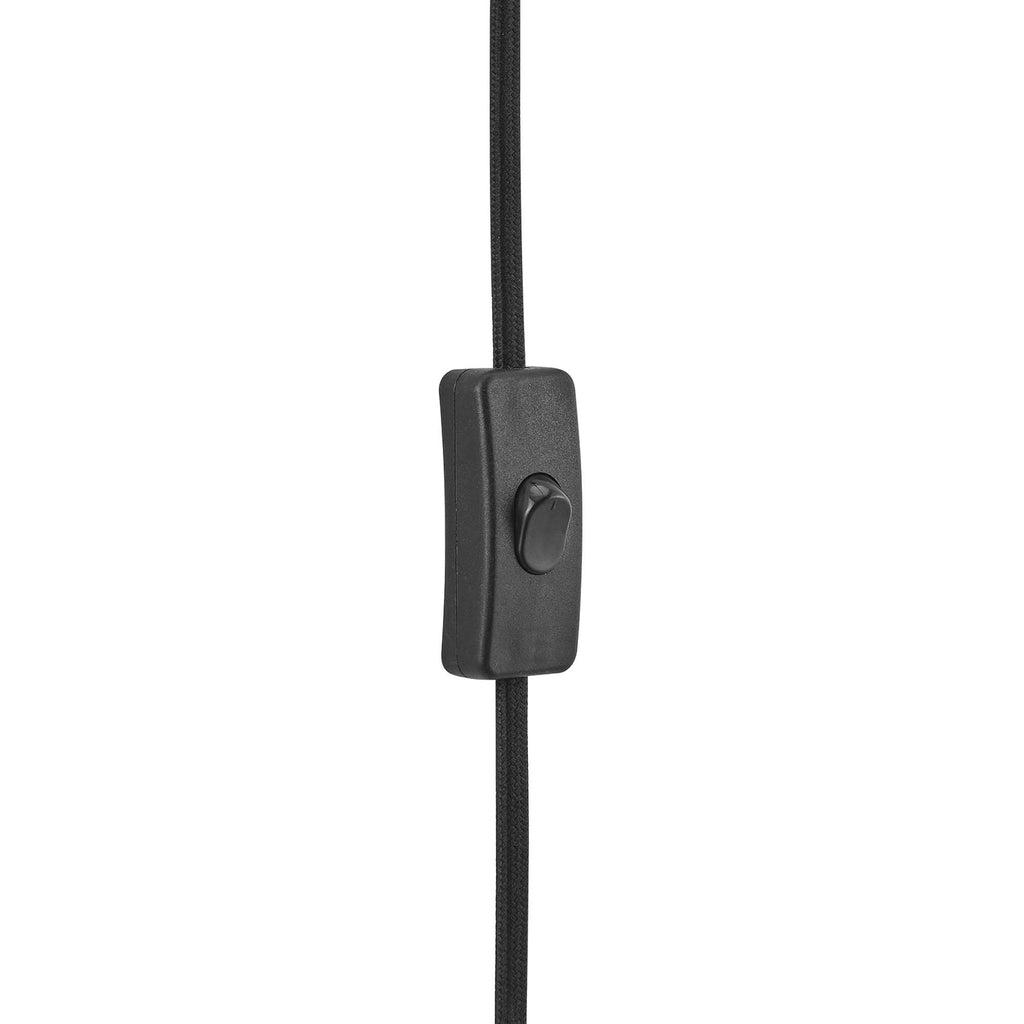 Faye Metal Wall Sconce - Black