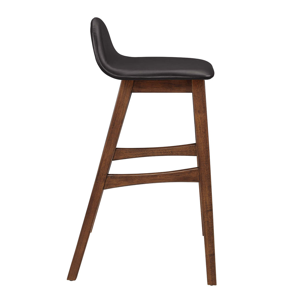 Juno Wood Bar Stool Set of 2 - Brown