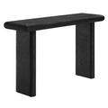 Relic Concrete Textured Console Table - Black