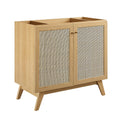 Soma 36" Bathroom Vanity Cabinet (Sink Basin Not Included) - Oak