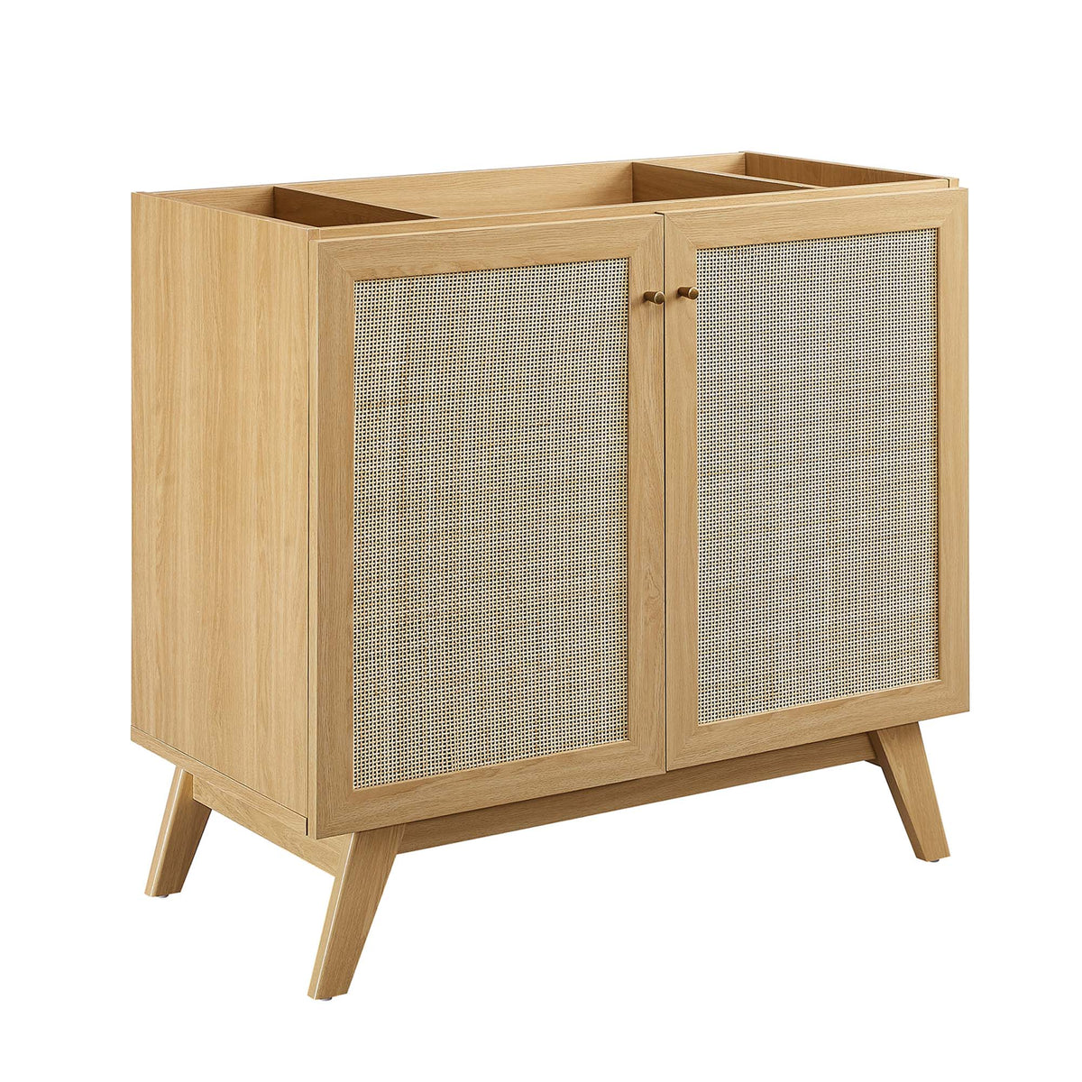 Soma 36" Bathroom Vanity Cabinet (Sink Basin Not Included) - Oak