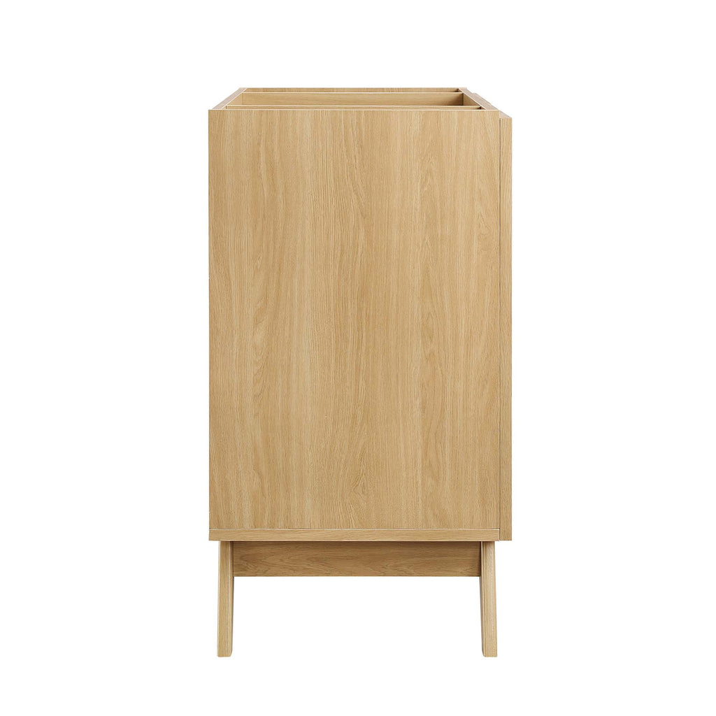 Soma 36" Bathroom Vanity Cabinet (Sink Basin Not Included) - Oak