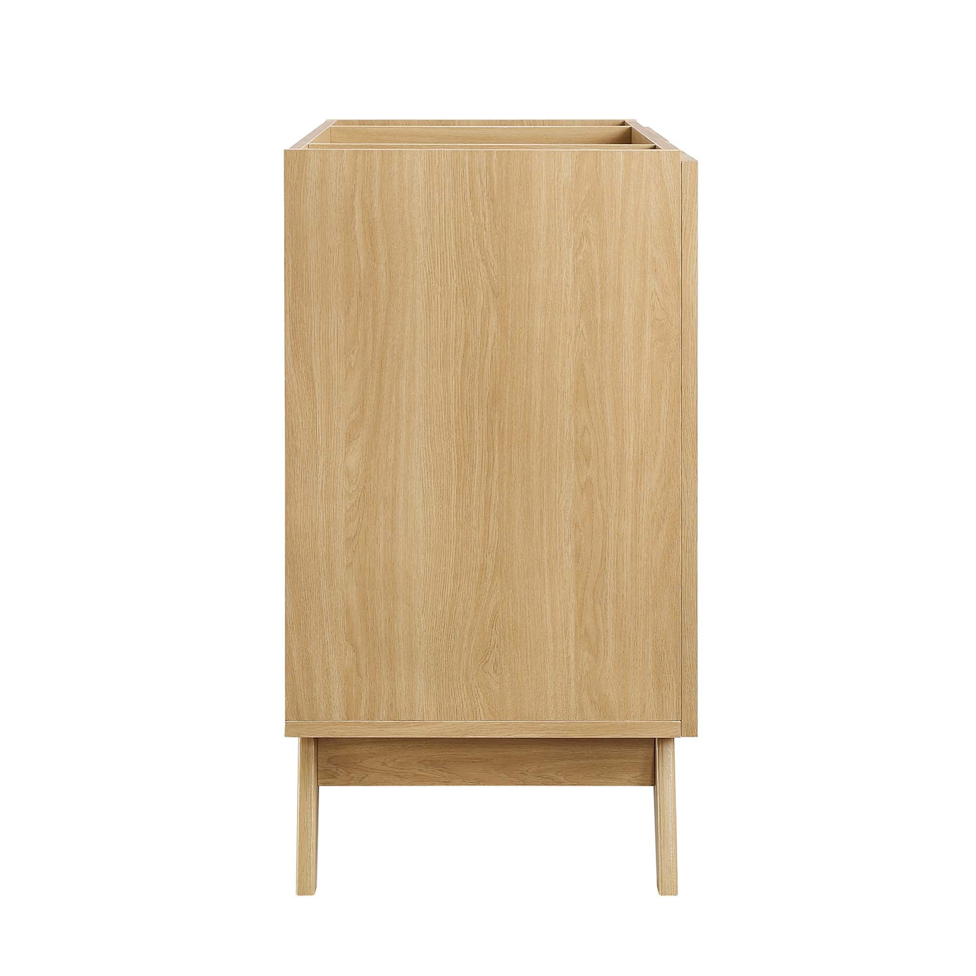 Soma 36" Bathroom Vanity Cabinet (Sink Basin Not Included) - Oak