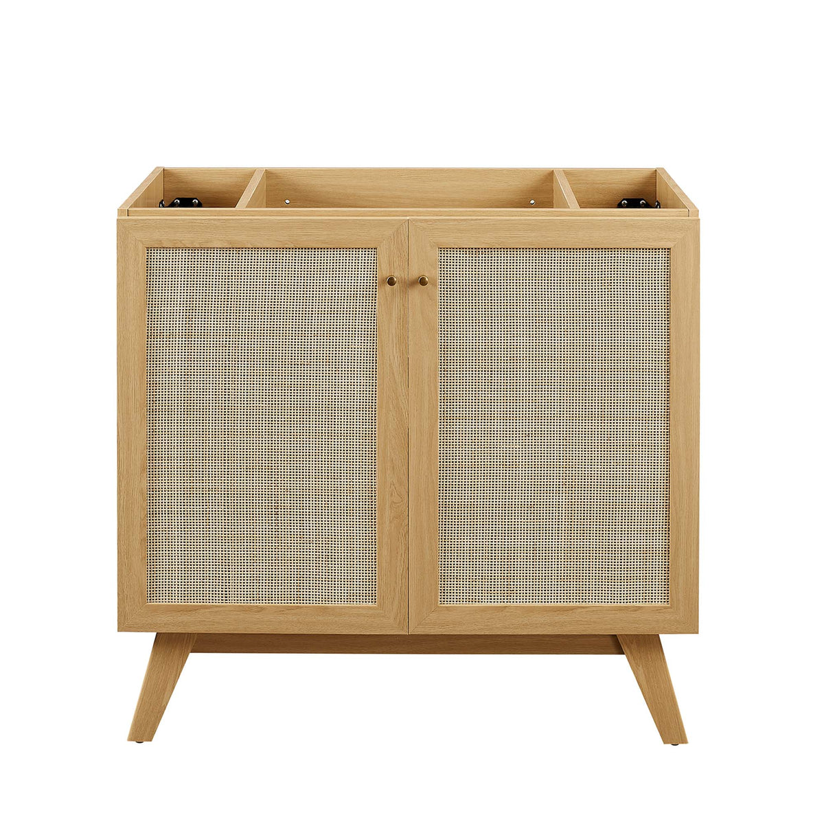 Soma 36" Bathroom Vanity Cabinet (Sink Basin Not Included) - Oak