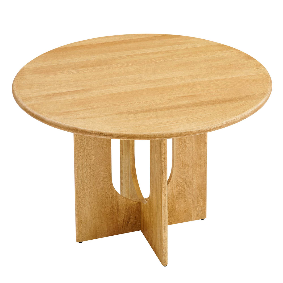 Rivian Round 48" Wood Dining Table - Oak