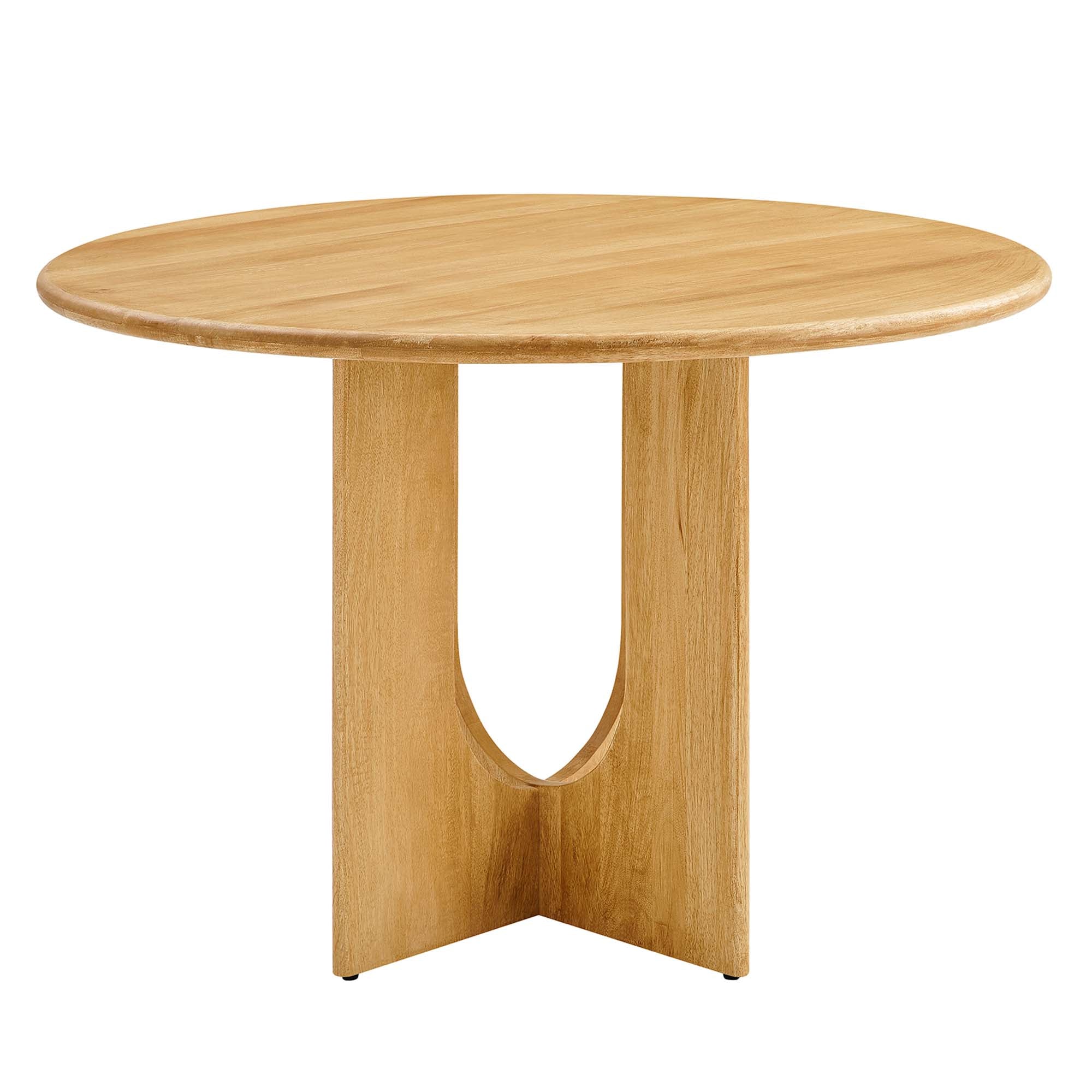 Rivian Round 48" Wood Dining Table - Oak