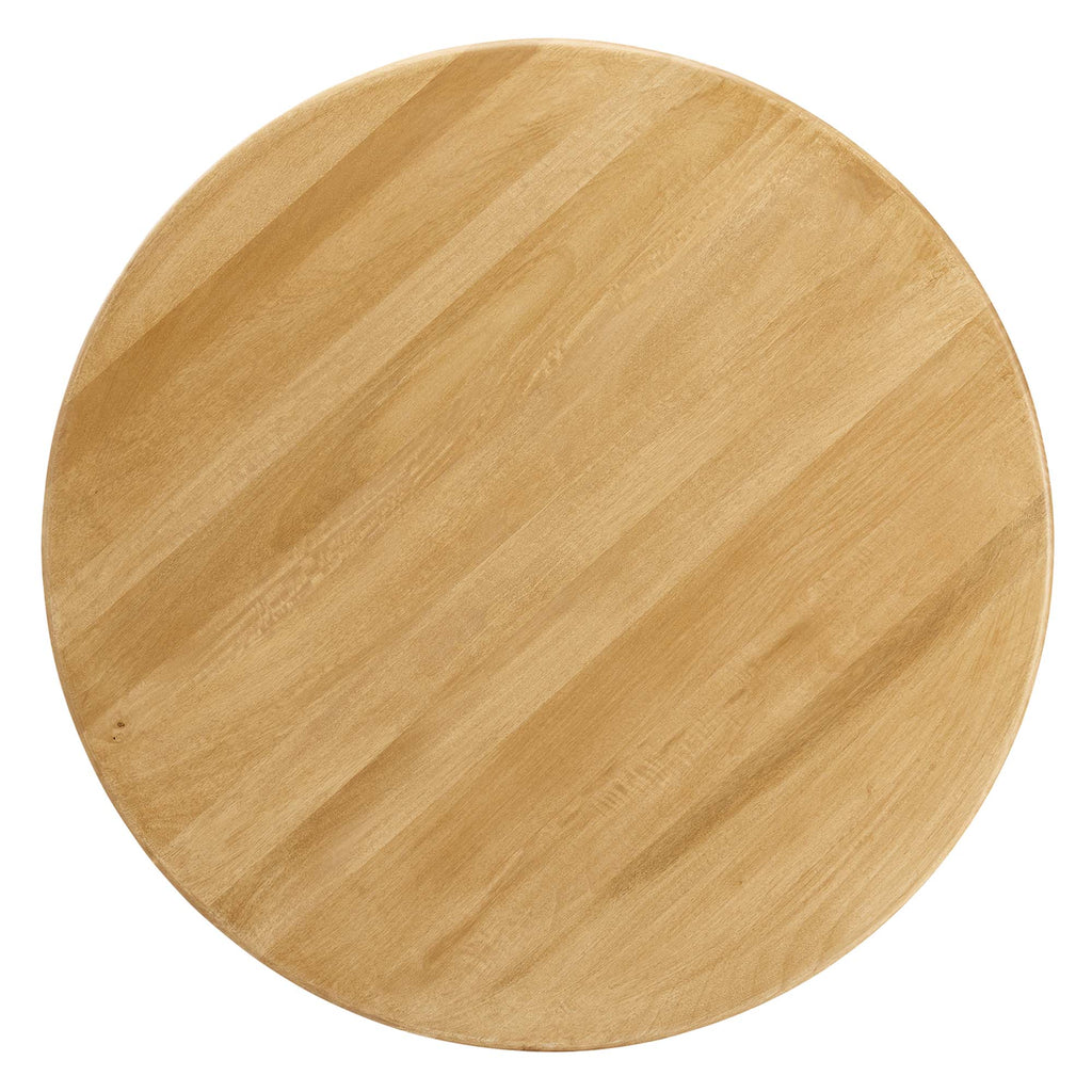 Rivian Round 48" Wood Dining Table - Oak