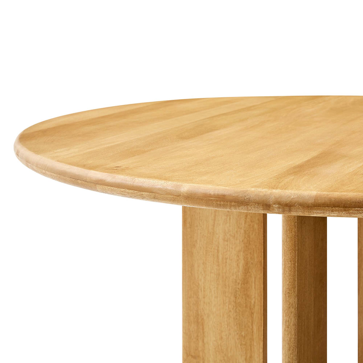 Rivian Round 48" Wood Dining Table - Oak