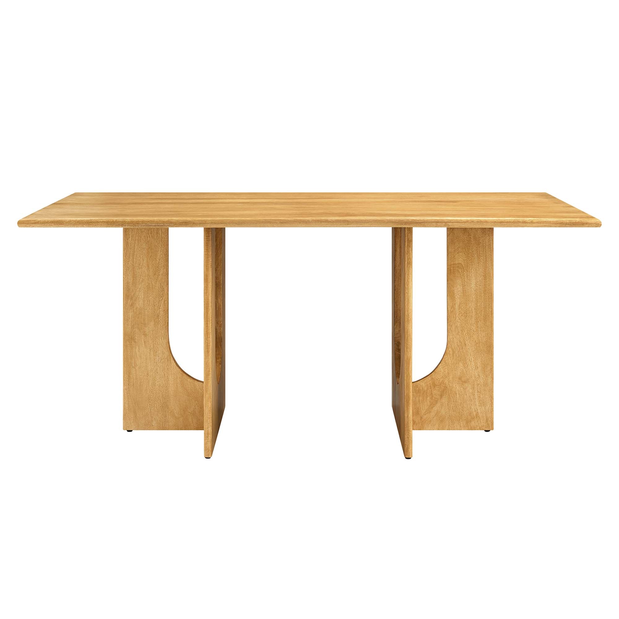 Rivian Rectangular 70" Wood Dining Table - Oak