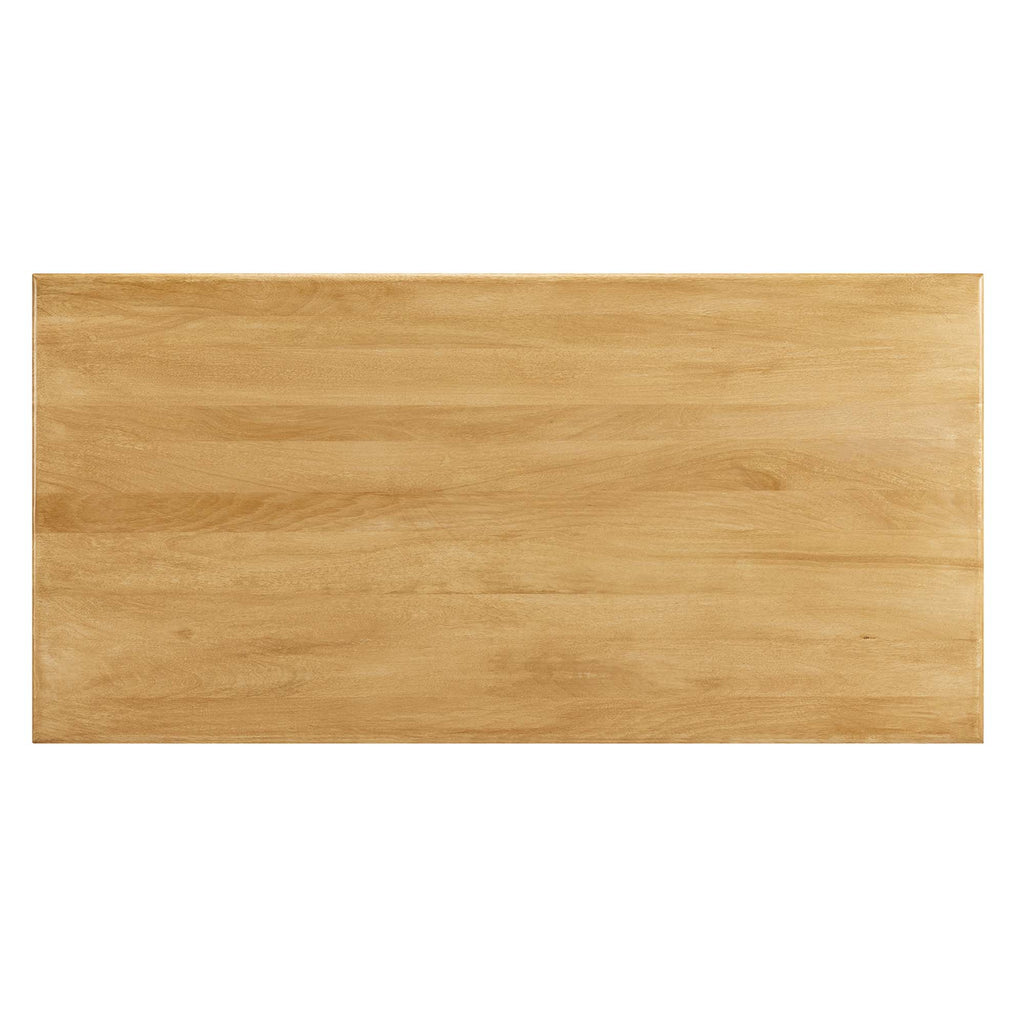 Rivian Rectangular 70" Wood Dining Table - Oak