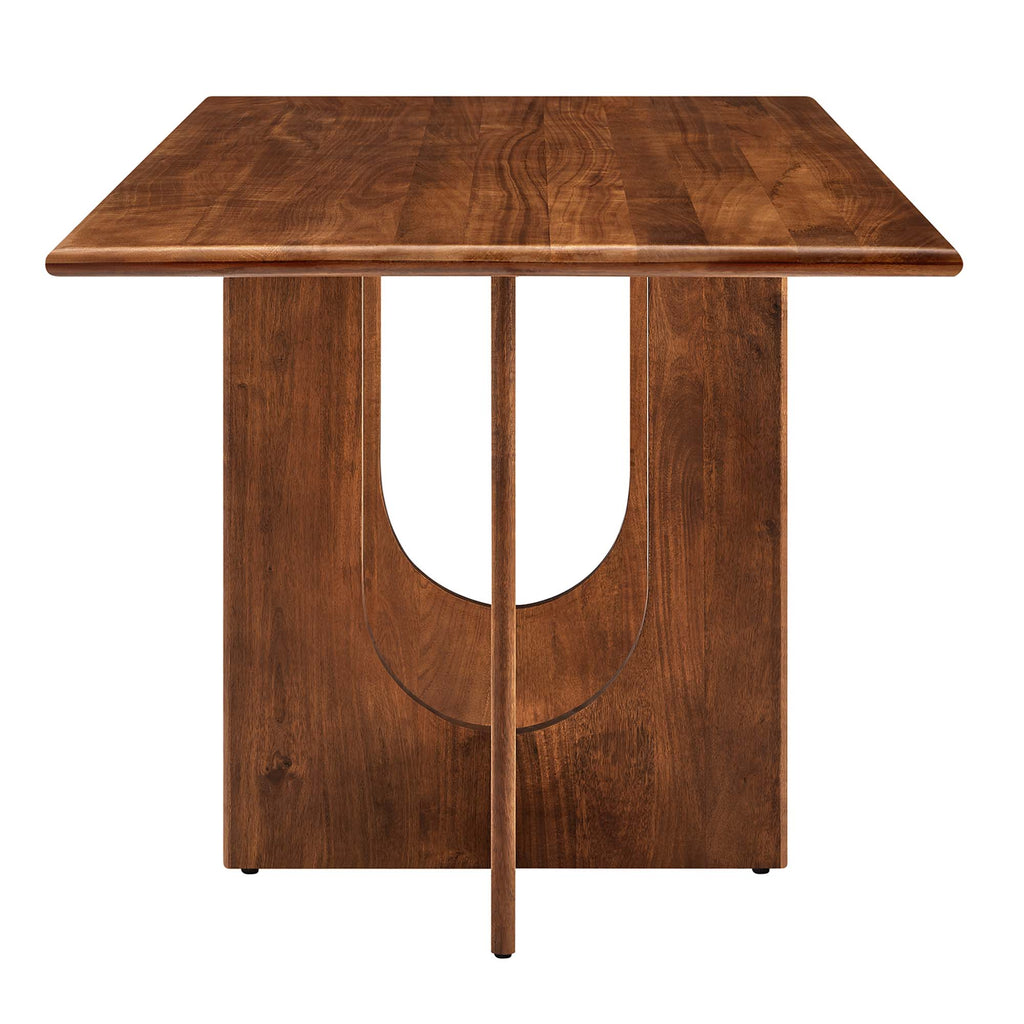 Rivian Rectangular 70" Wood Dining Table - Walnut