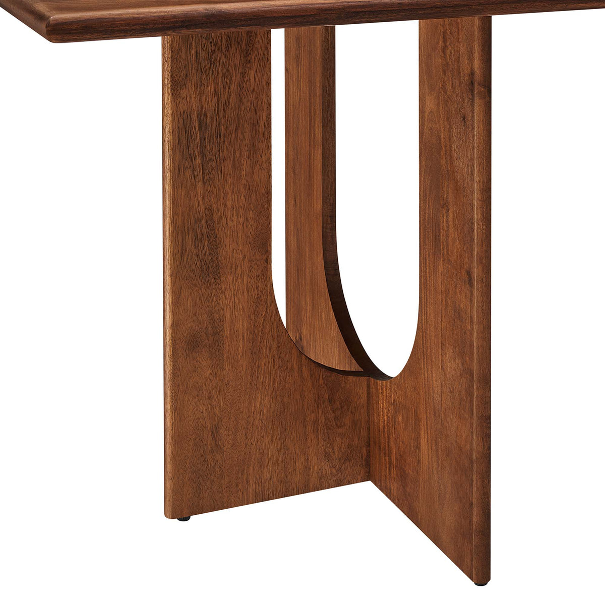 Rivian Rectangular 70" Wood Dining Table - Walnut