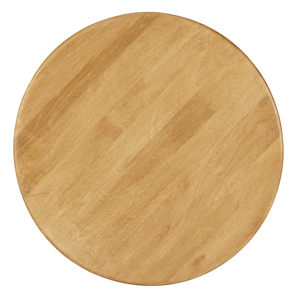 Rivian Round 34" Coffee Table - Oak
