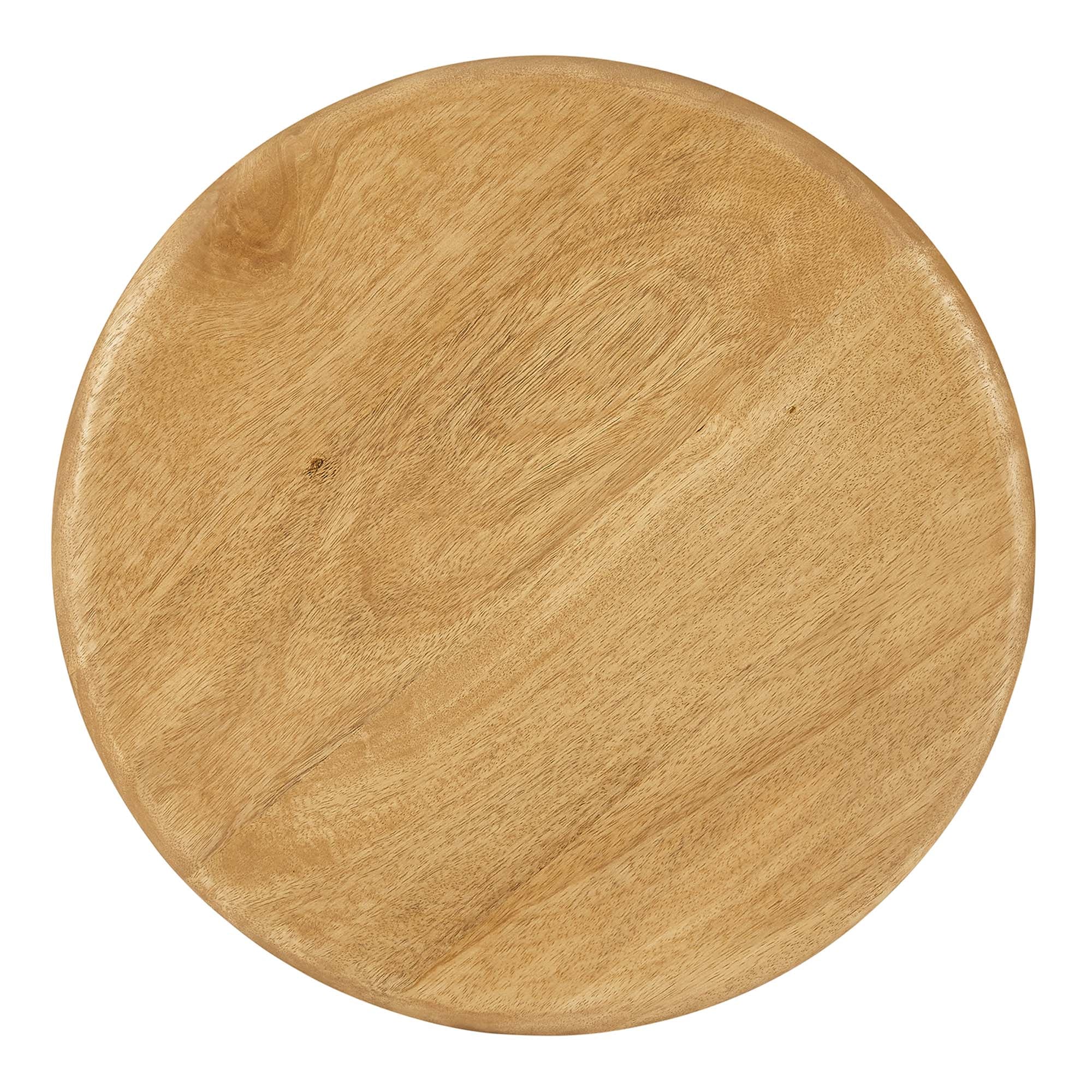 Rivian Round Side Table - Oak