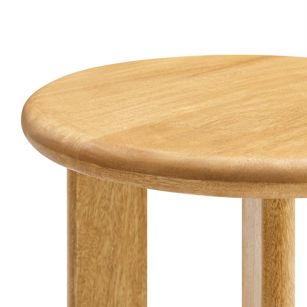 Rivian Round Side Table - Oak