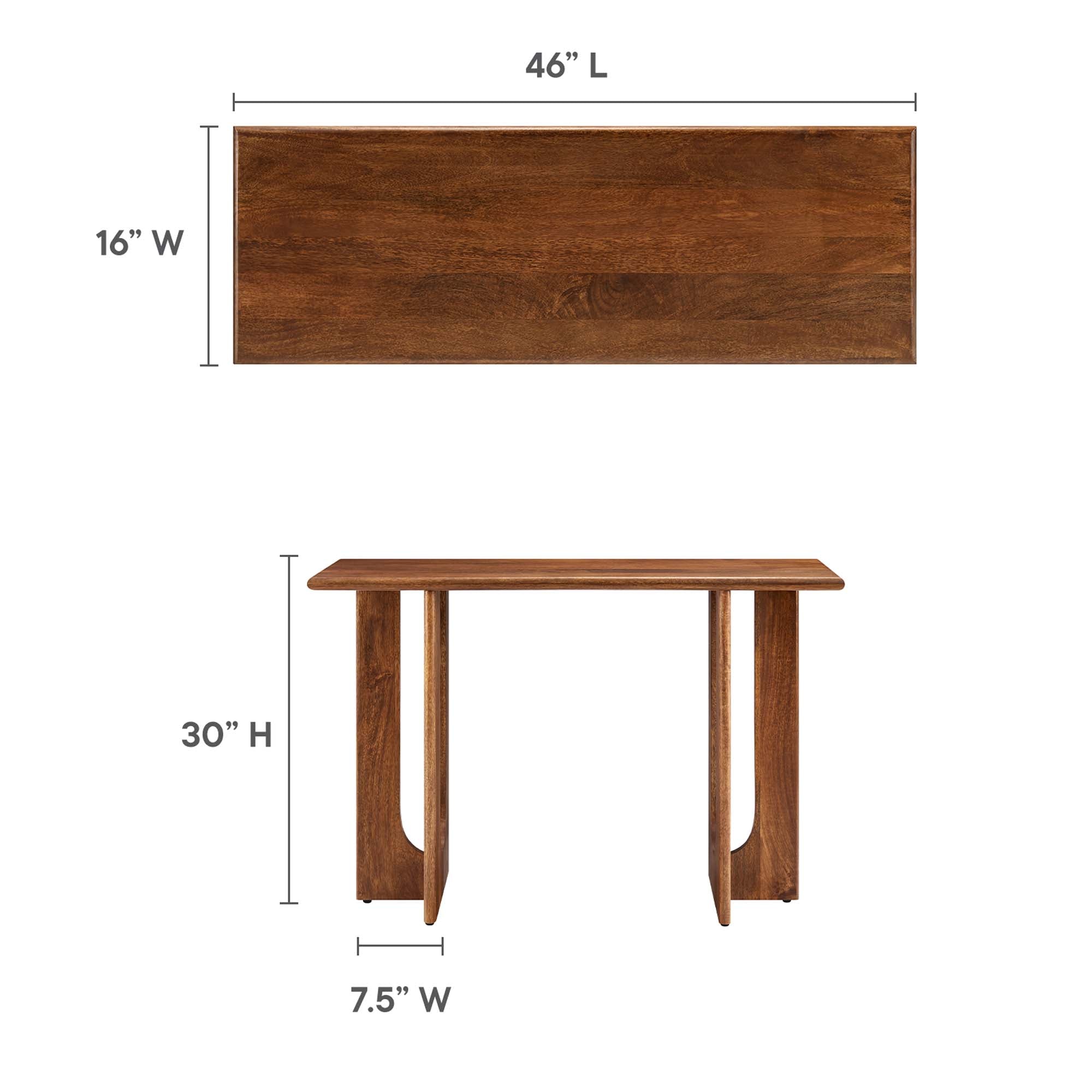 Rivian 46" Console Table - Walnut