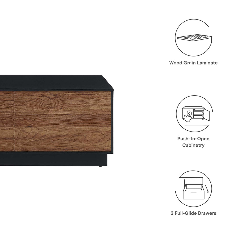 Holden 36" Coffee Table - Black Walnut