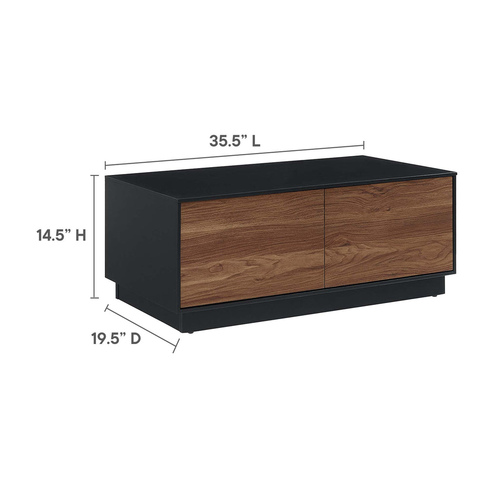 Holden 36" Coffee Table - Black Walnut