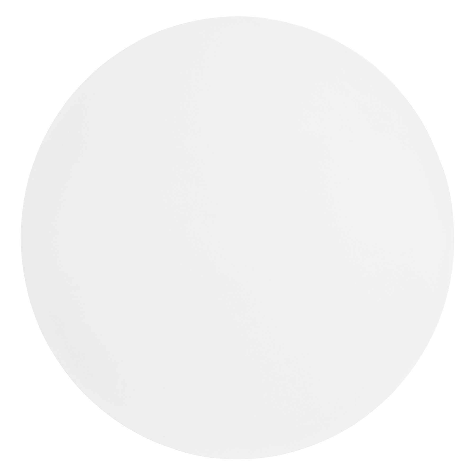 Aliza Round White Marble Side Table - White White